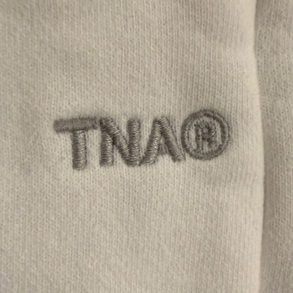 ARITZIA TNA Cozy Fleece Sweatpants in White - Picture 4 of 4
